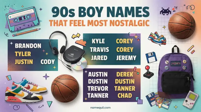 90s Boy Names That Feel Most Nostalgic