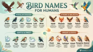 Bird names for humans