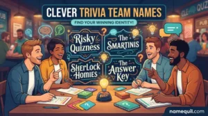 clever trivia team names