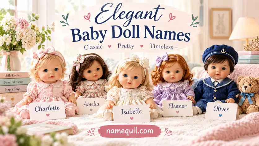 Elegant baby doll names