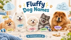 fluffy dog names