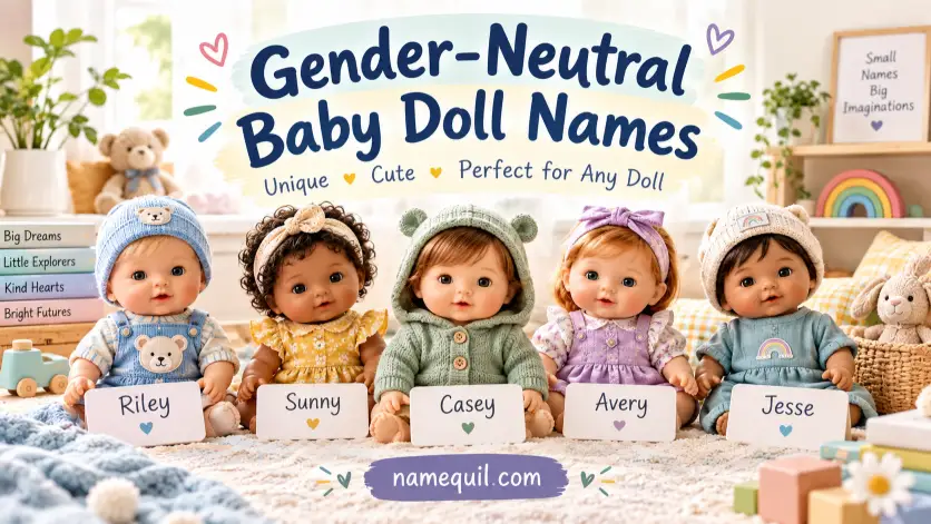 Gender-Neutral Baby Doll Names