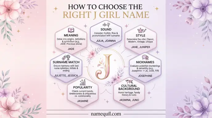 How to Choose the Right J Girl Name
