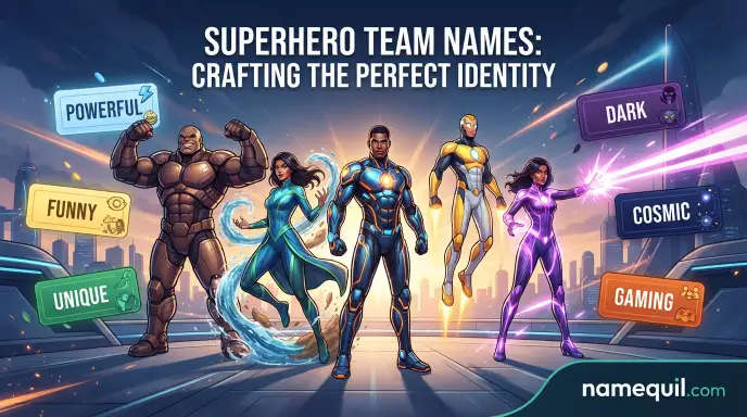 superhero team names